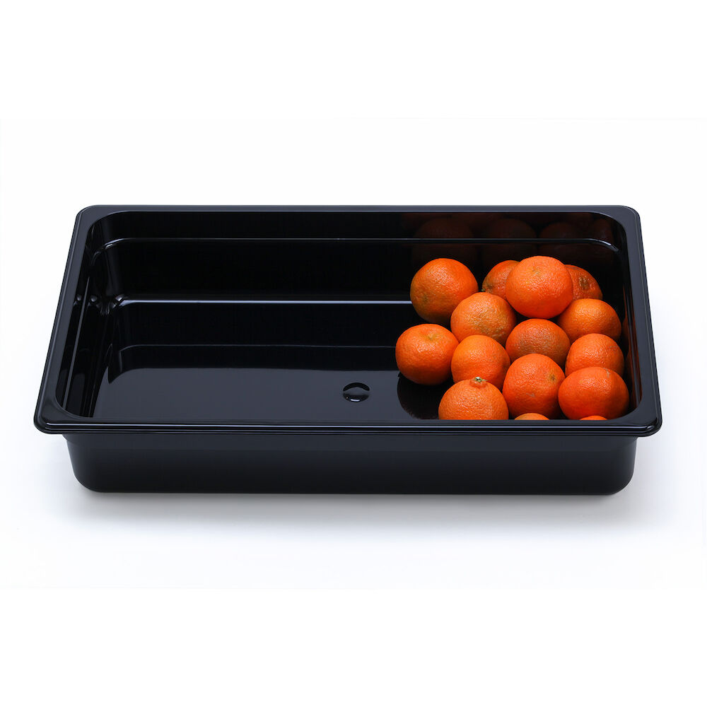 Plastic container Metos GN1/1-100, black