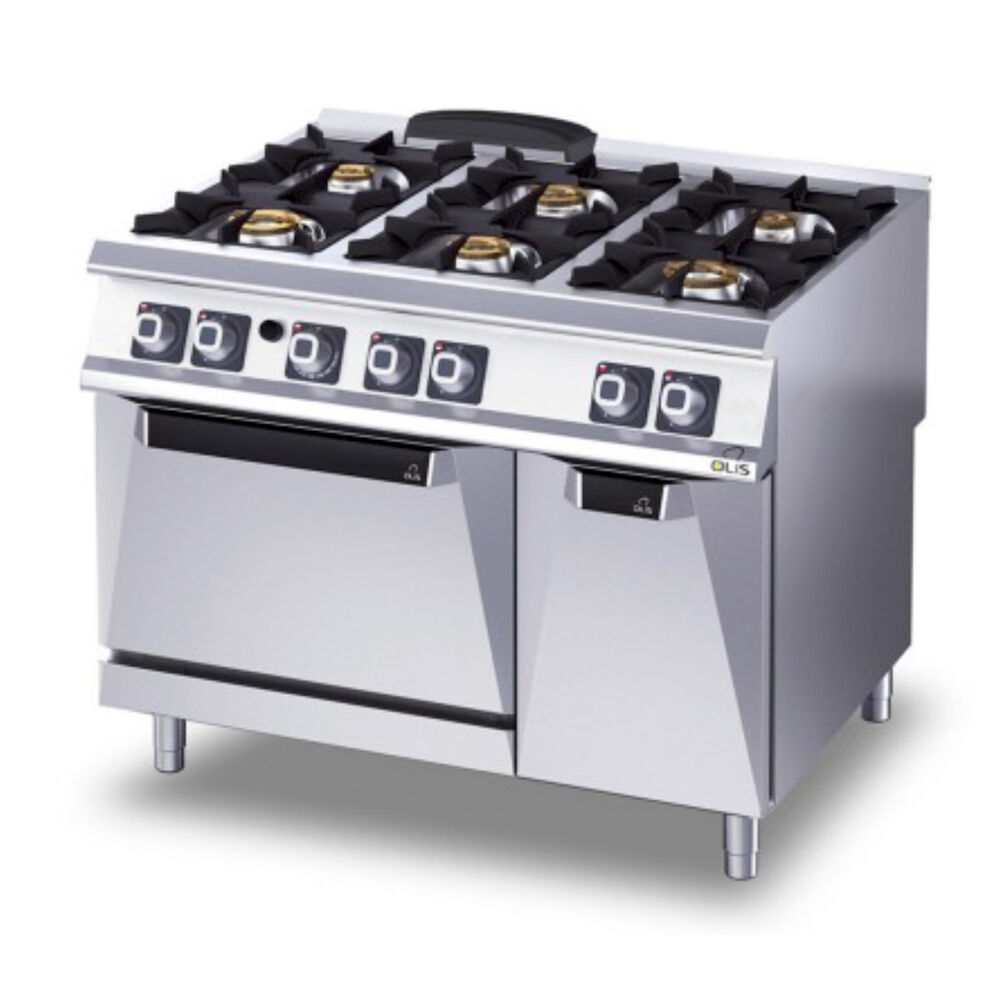 Gas range with gas oven Metos Diamante D96/10CGG