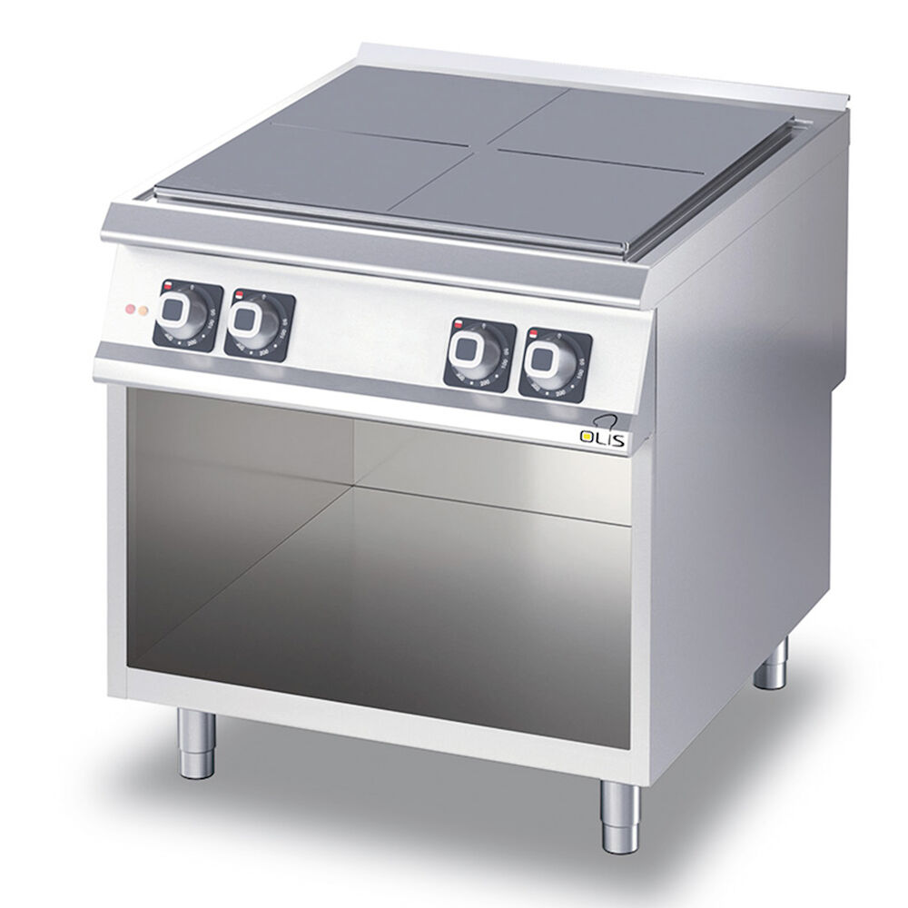 Range Metos Diamante D94/10CTE with open cupboard