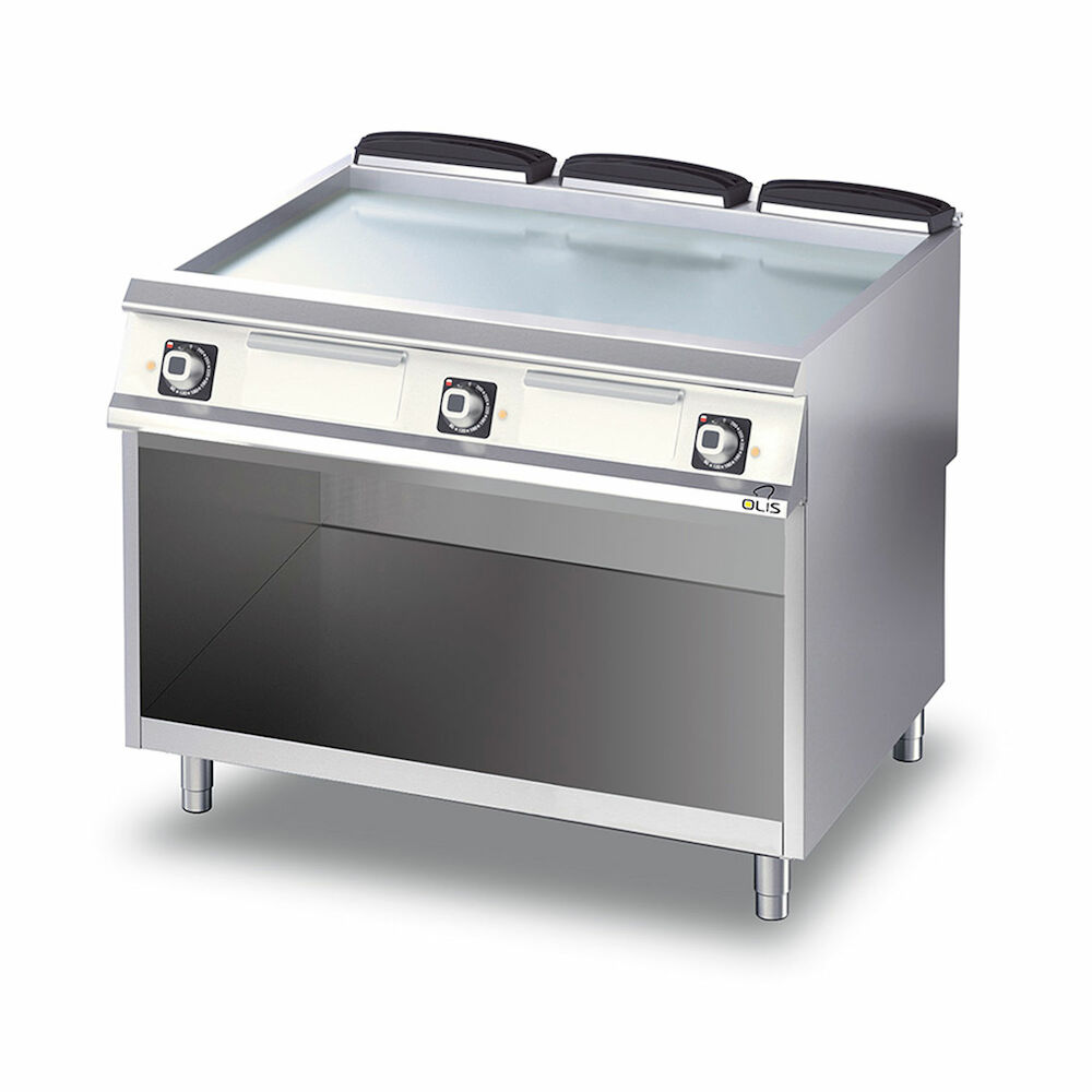 Griddle chromium Metos Diamante D96/10FTEC with open cupboar