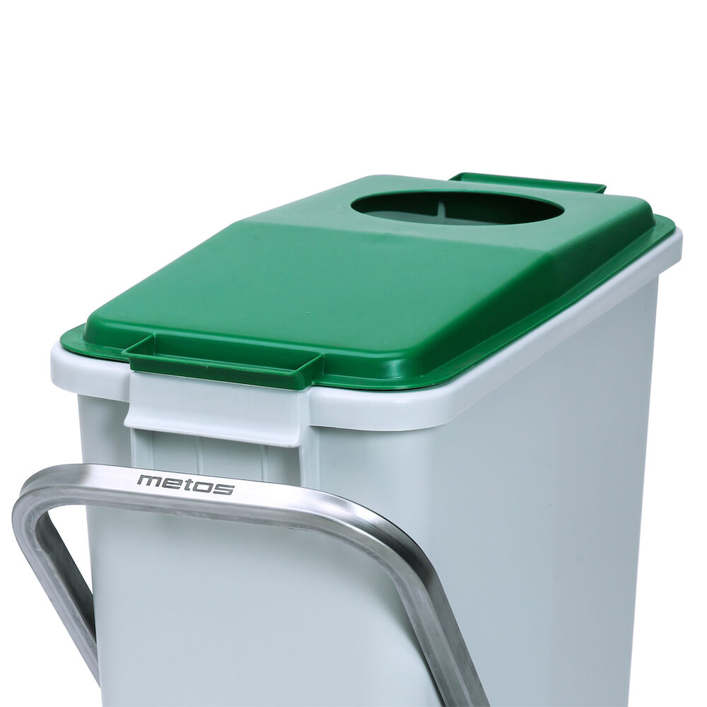 Lid for Metos waste trolley WAT-60 Green